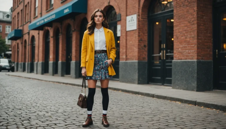 look chaussette haute femme