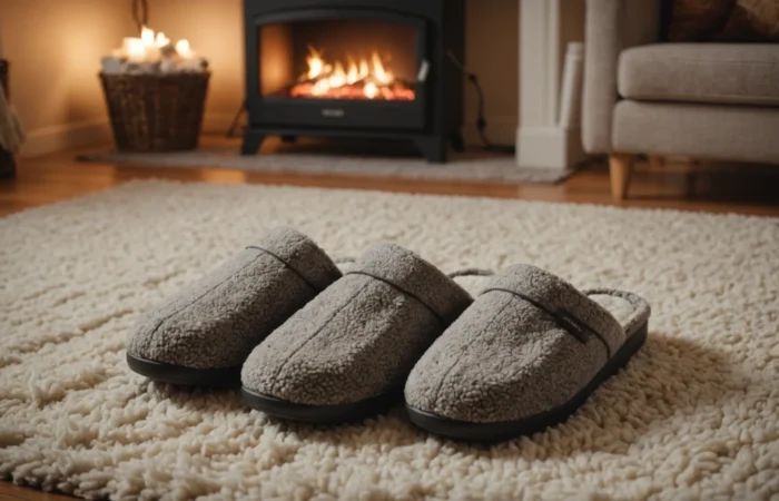 chaussons chauffants